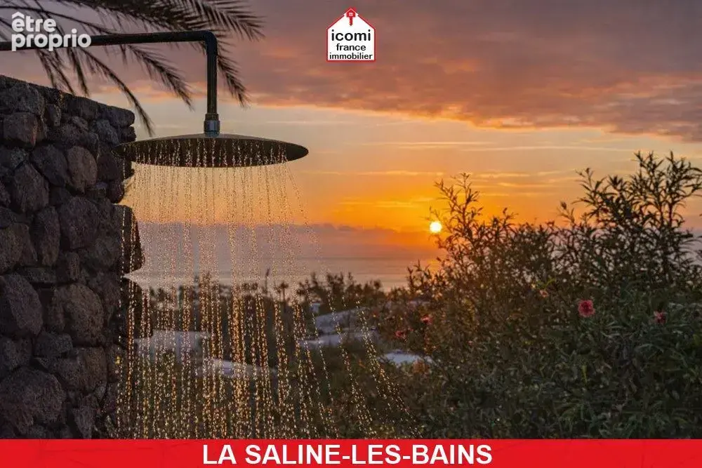 La reunion - la saline-les-bains (97434) - a vendre - villa de 470 m² avec deux studios independants - vue mer panoramique - pre - photo 2