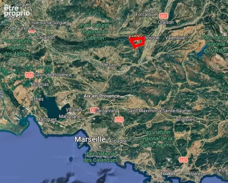 Terrain 398 m² à vendre à Montfuron (04110) - photo 3