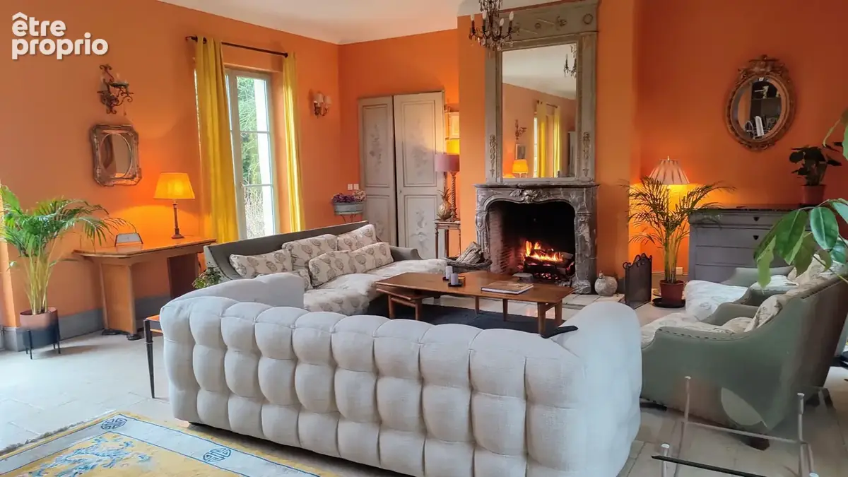 EVRAN : Une Demeure "chic et poétique" au fil du canal, aux accents de maison de famille avec vie de plain pied possible ! - photo 5