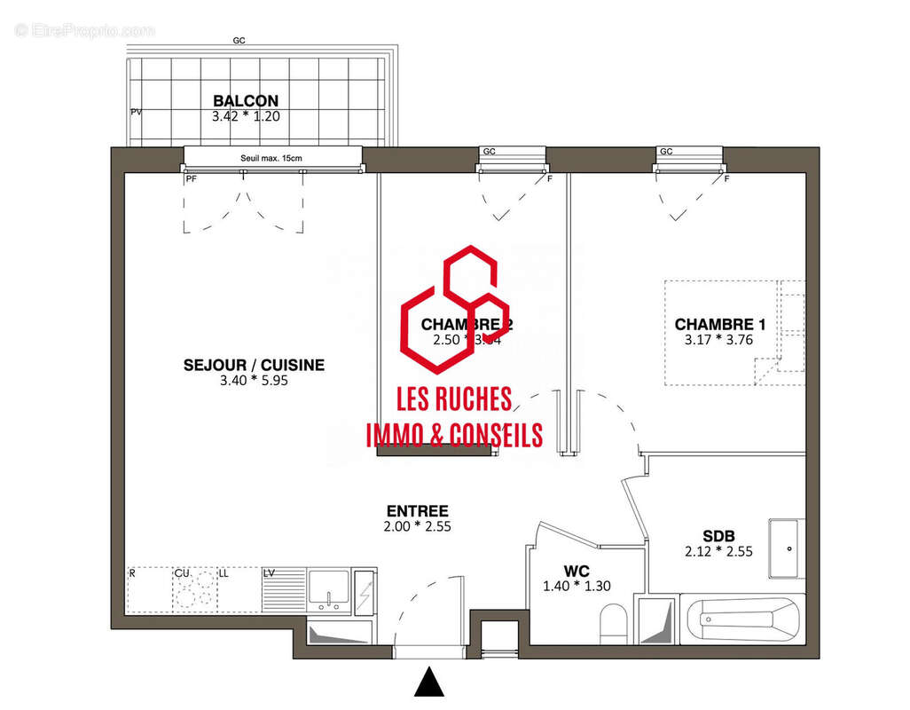 Appartement à GOUSSAINVILLE