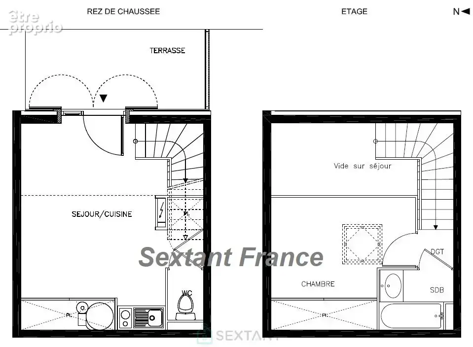 Exclusivite - villa t2 34 m².  meublée (lmnp). jardin. parking. - photo 10
