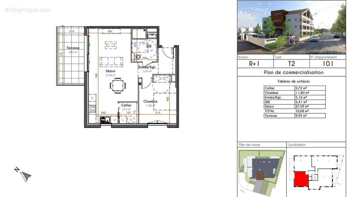 Petite résidence de charme de 12 appartements vendus neufs , été 2027, quartier calme et résidentiel - photo 5