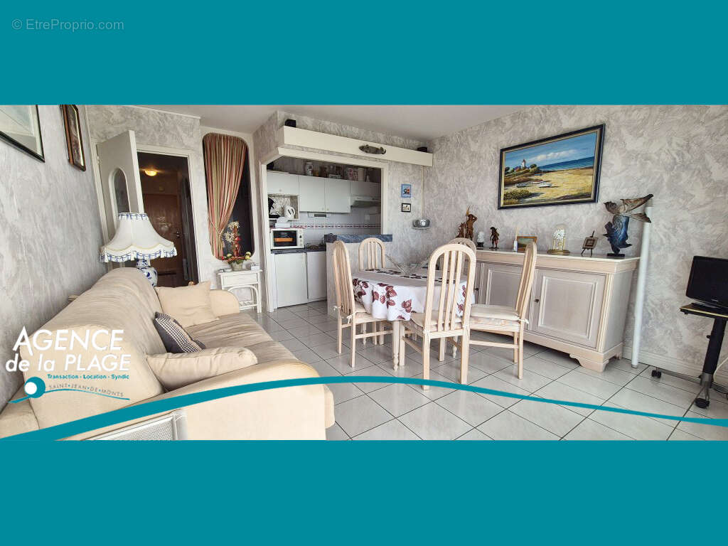 Appartement Saint Jean De Monts 2 pièce(s) 36.68 m2 - photo 2