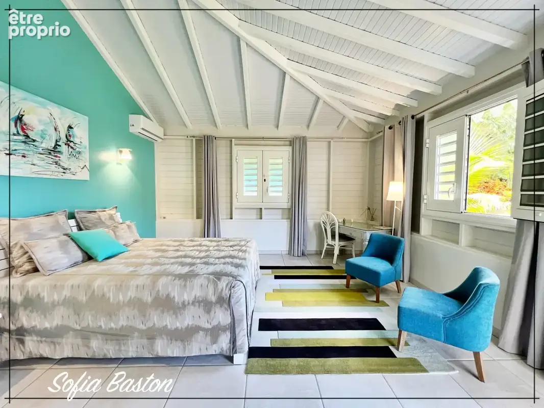 Sainte-Anne Plage – Villa T7 de 220 m²hab.+ 231m2 de terrasses - Piscine - bungalows annexes– Terrain 1 409 m² – Martinique (972 - photo 24