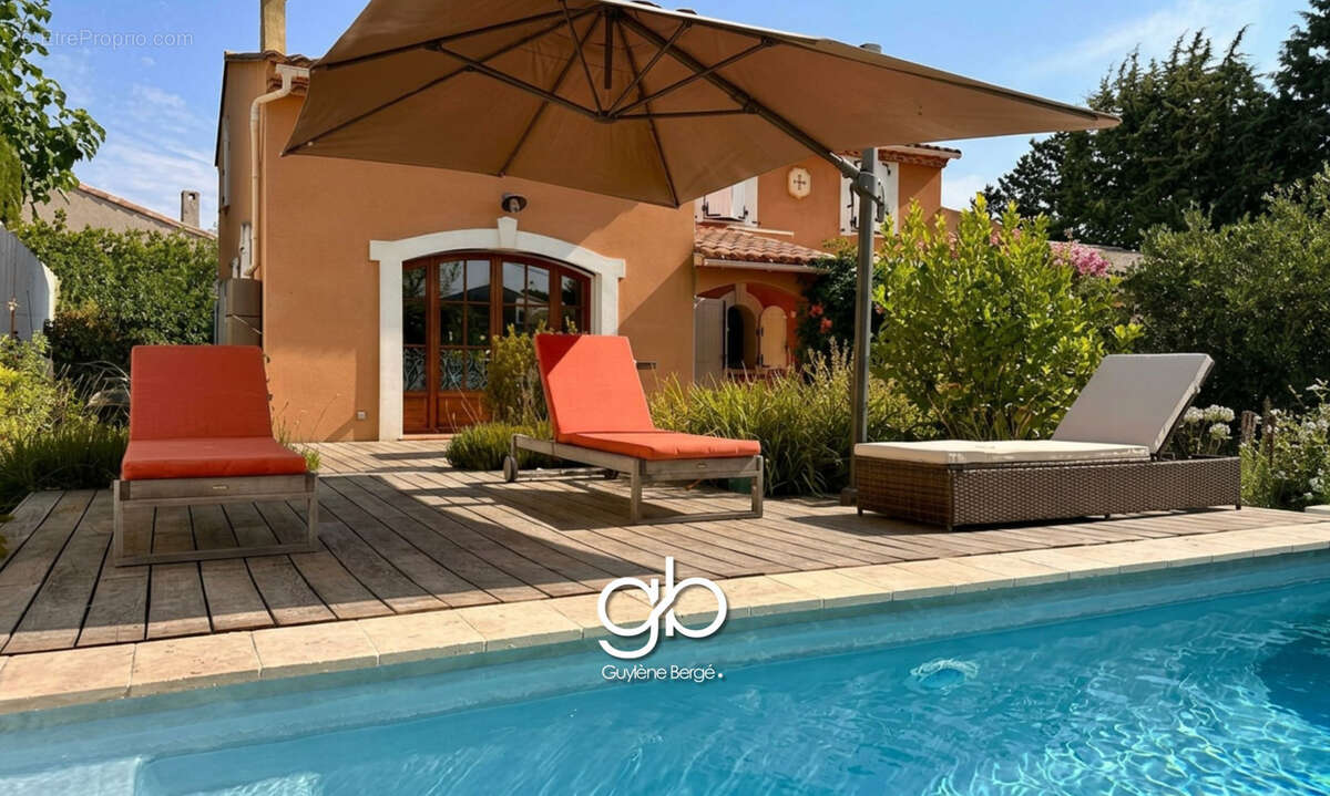 Maison de caractère de 149 m2 avec piscine, panneaux solaires et grand garage à murviel-lès-montpellier - photo 2