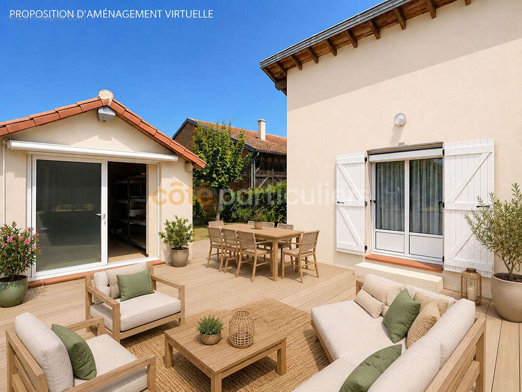 Maison - 85.87 m²  - Coufouleux - 4 pièces - plain-pied - photo 11