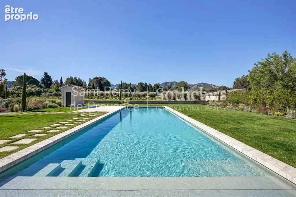 Mas en pierre rénové avec superbe vue sur les Alpilles, tennis et piscine - photo 16