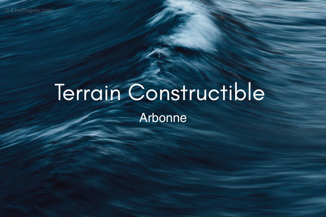 Terrain à ARBONNE