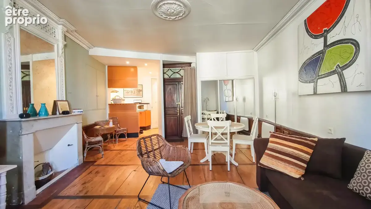 Joli appartement T2 de 55 m2 avec balcon, situé au 1er étage d'une co-propriété - photo 3