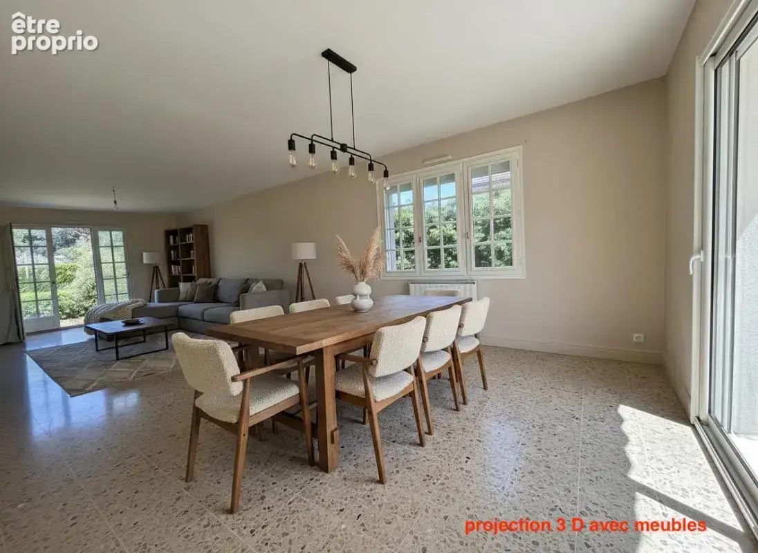 Maison familiale 4 chambres, double garage - Bignoux - photo 2