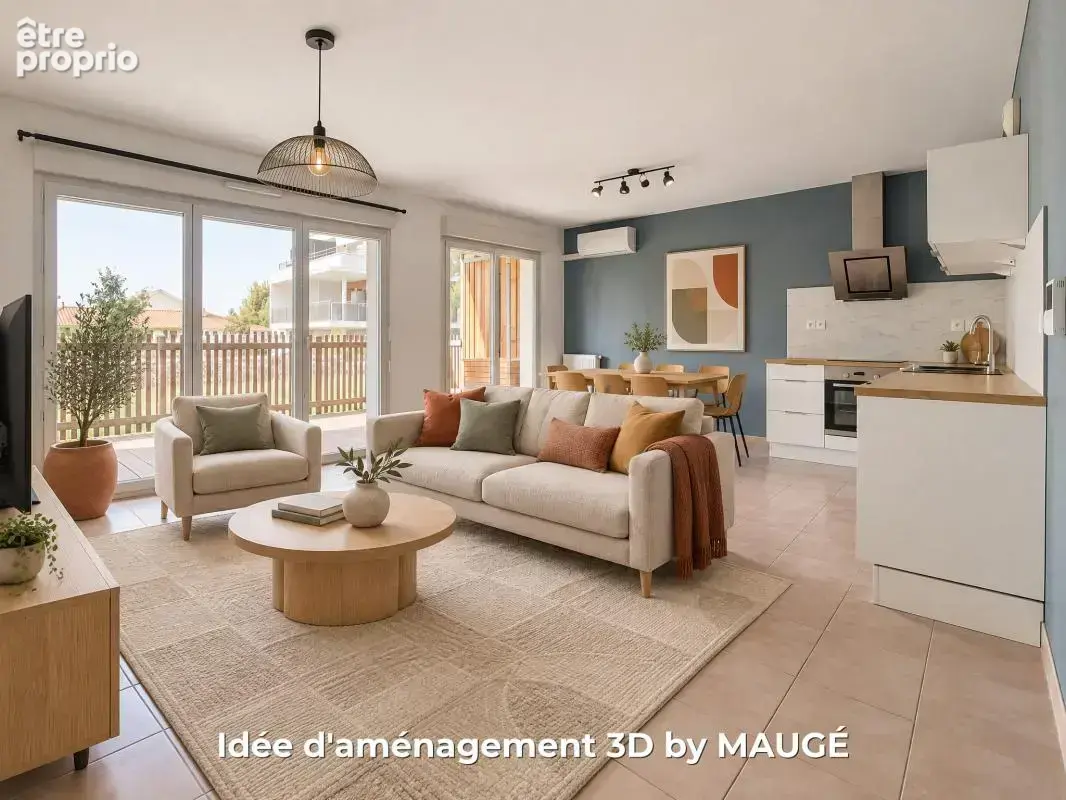 Appartement - 2 Chambres - Terrasse - Garage en sus - Proche commerces - photo 2