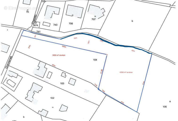 Terrain à VERZEILLE