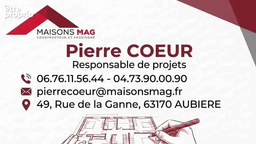 Terrain à bâtir de 351 m² à ROMAGNAT (63) - photo 4