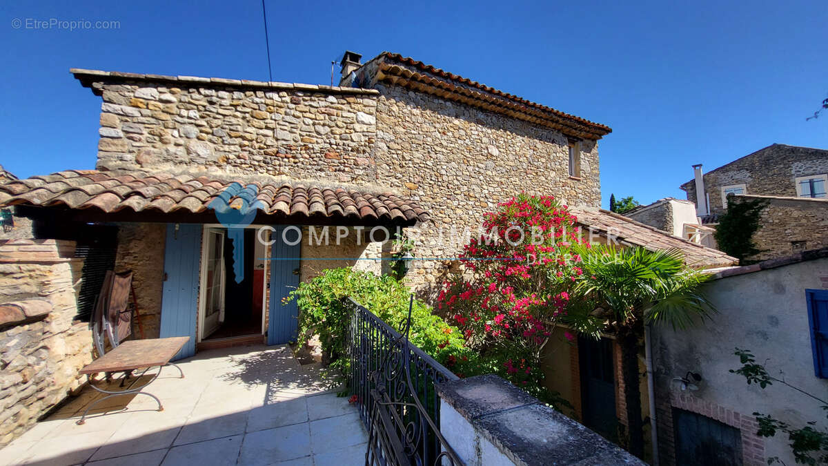 DPT GARD (30), à vendre, SAINT CHRISTOL LES ALES, maison de village type 6 de 132m2 habitables avec cour, terr - photo 13