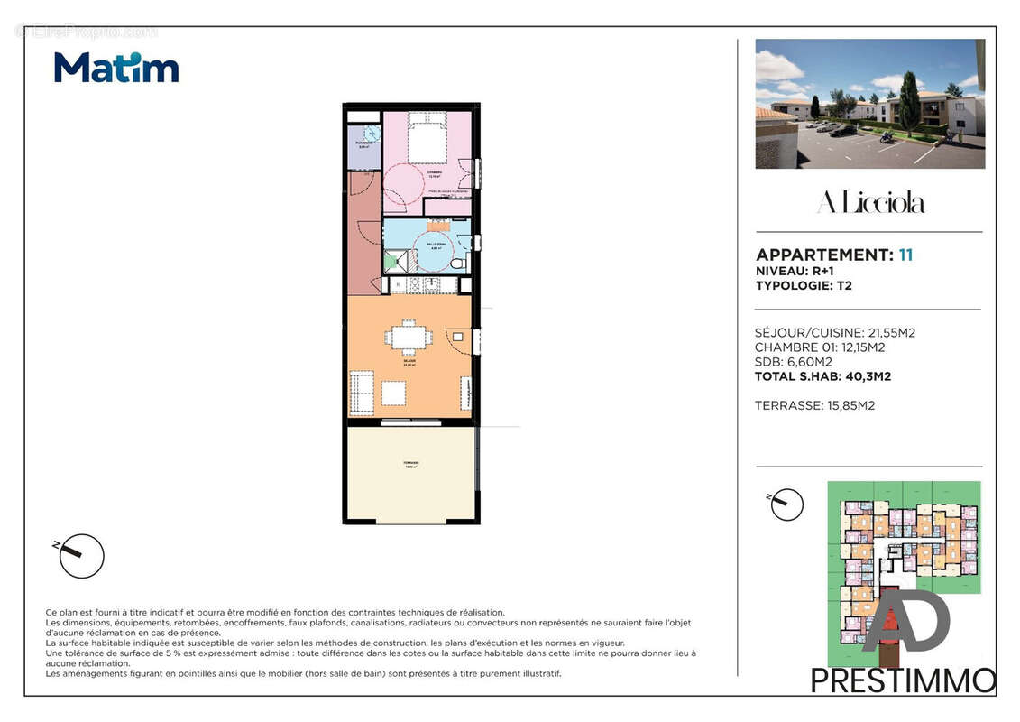 Appartement à SORBO-OCAGNANO