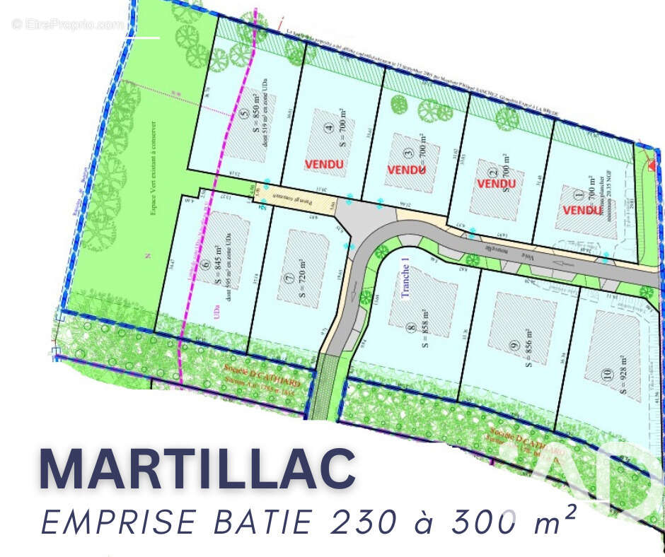 Photo 3 - Terrain à MARTILLAC