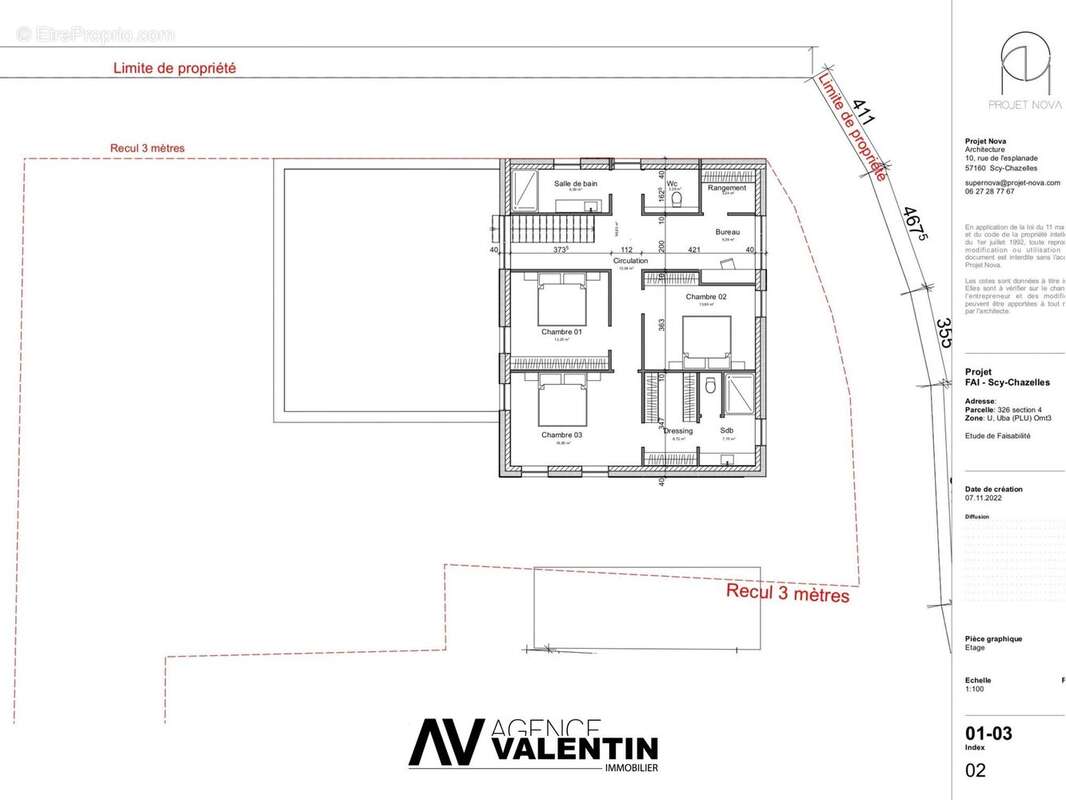 Terrain à SCY-CHAZELLES