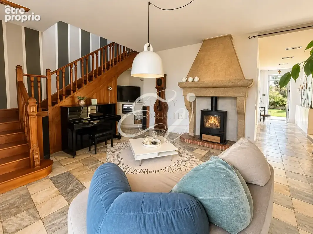 Vente 69570 dardilly - magnifique maison ancienne - 280 m2 - 10 p - 6 ch - bur -  piscine - garage - photo 8