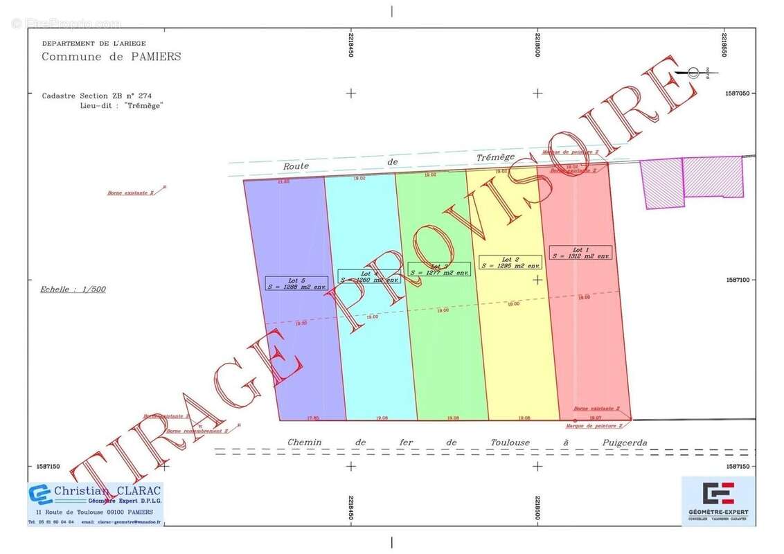 Photo 2 - Terrain à PAMIERS