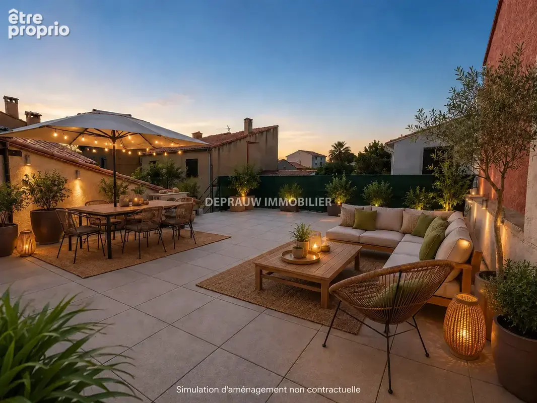 THÉZA - Maison T3 de plain-pied avec grand garage et terrasse - photo 3