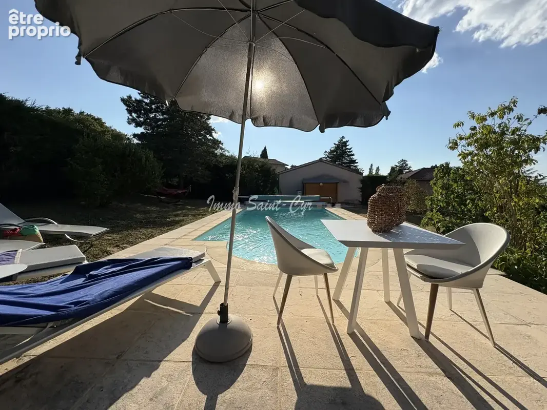 Chasselay   maison familiale 4 chambres avec piscine   calme absolu - photo 14
