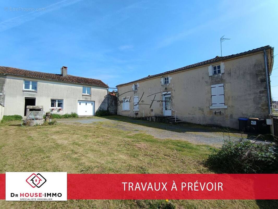 Maison à FOUSSAIS-PAYRE
