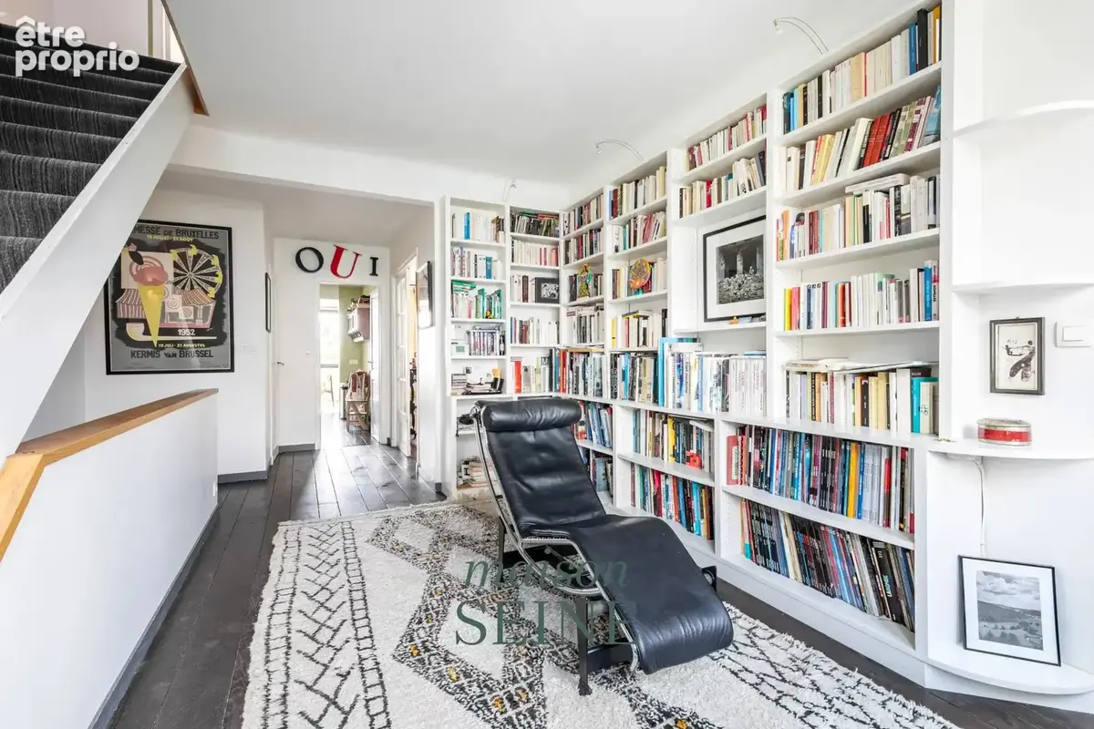 Suresnes Mont Valérien - Maison d'architecte 5 chambres avec grand jardin - Studio indépendant - Garage - photo 13