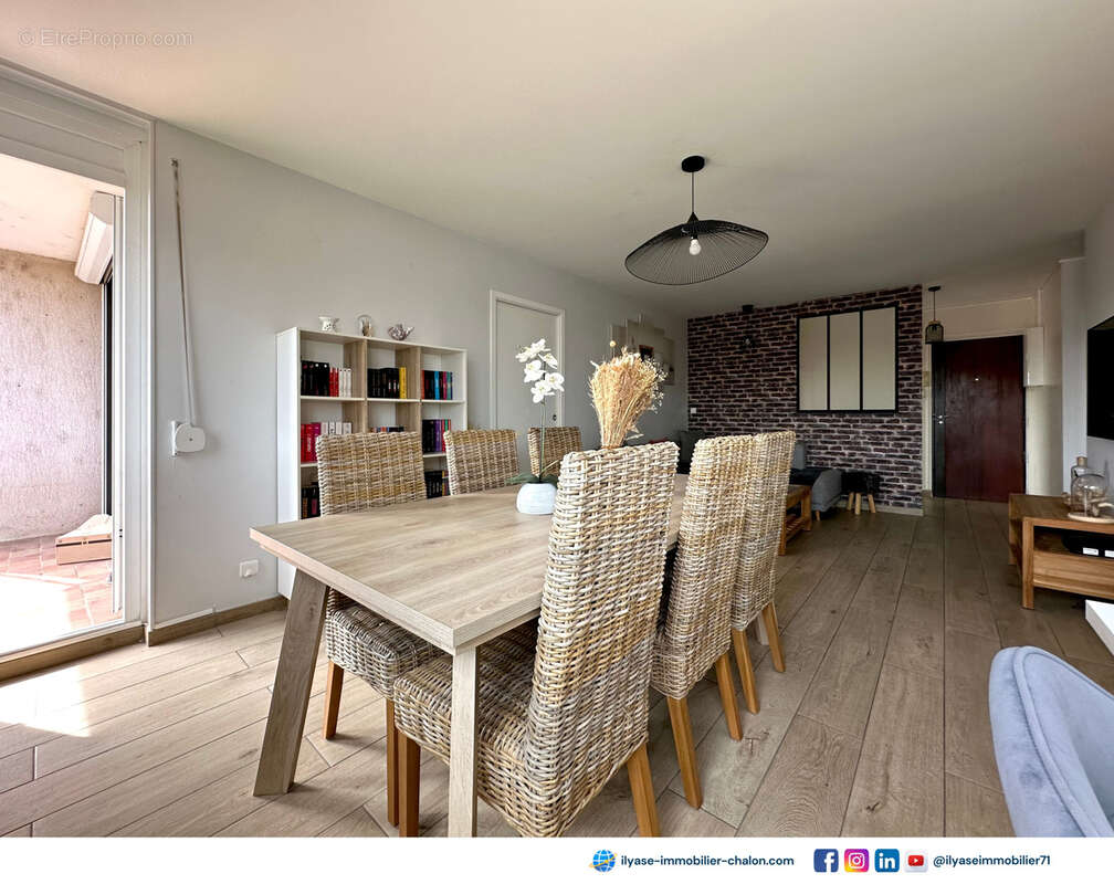 Appartement T4  78 m2  2 balcons - photo 5