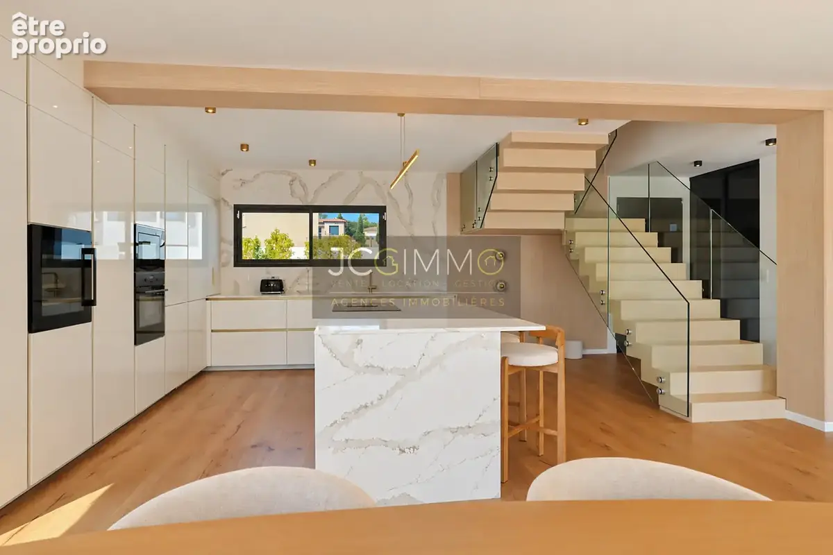 Villa contemporaine neuve   150 m2   terrain 1 200 m2   piscine   vendue entièrement meublée - photo 32