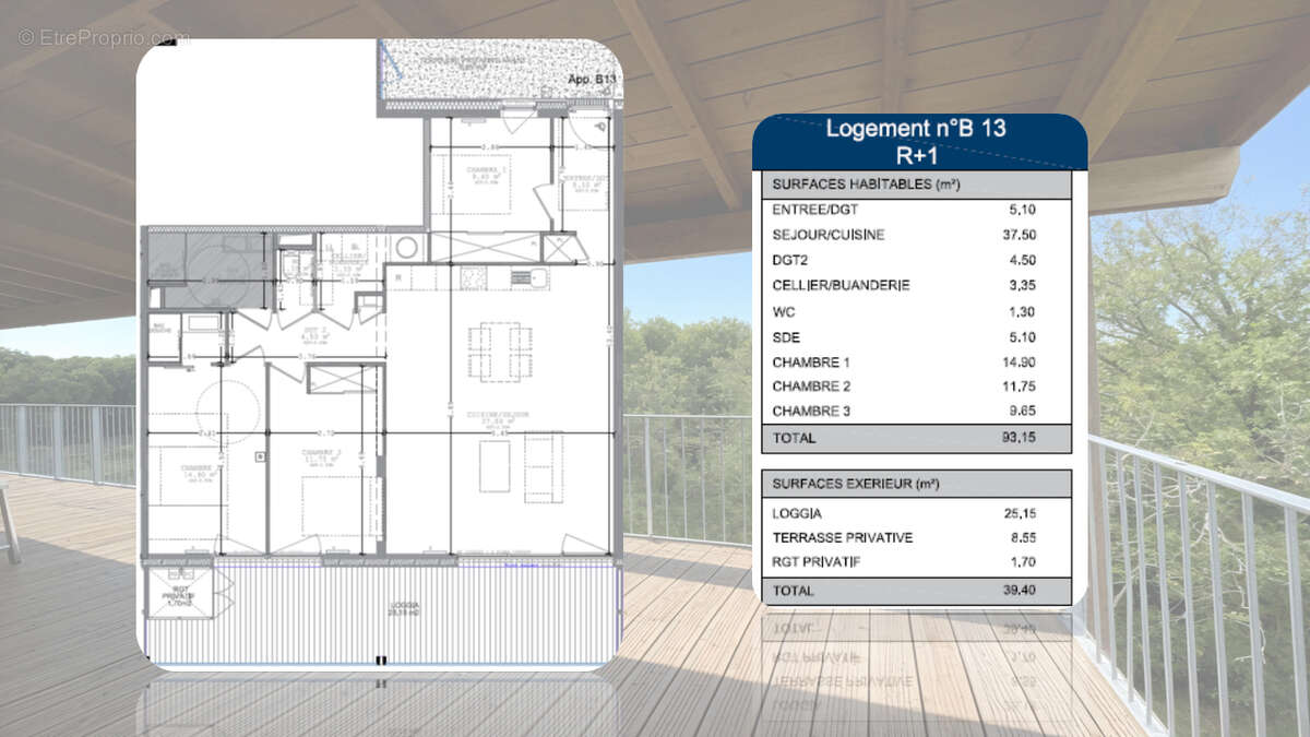 Appartement à ONDRES