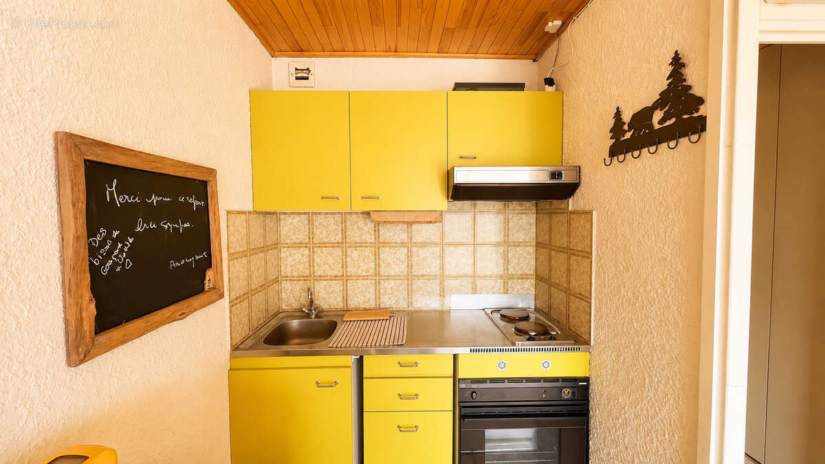 Studio 27 m2 avec balcon - lans en vercors - photo 4