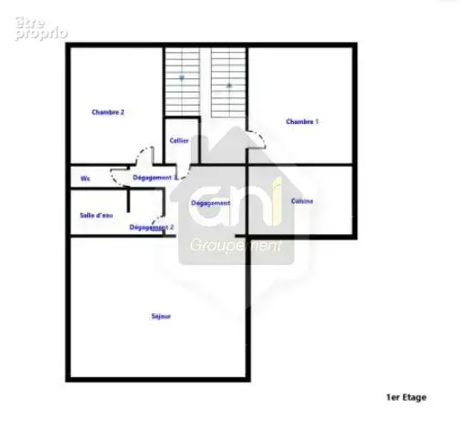 Maison de ville T6 individuelle - cour - terrasse - garage - photo 14
