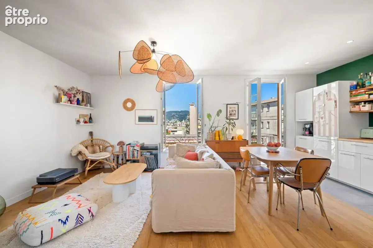 Nice Le Piol/Libération : Duplex de charme au dernier étage - photo 4