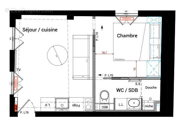 Appartement à PARIS-11E