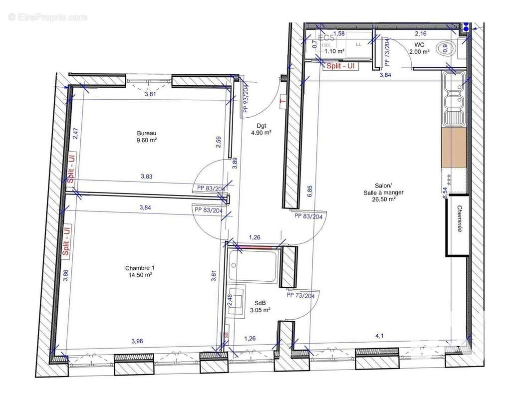Appartement 62 m² à Negrepelisse  - photo 3