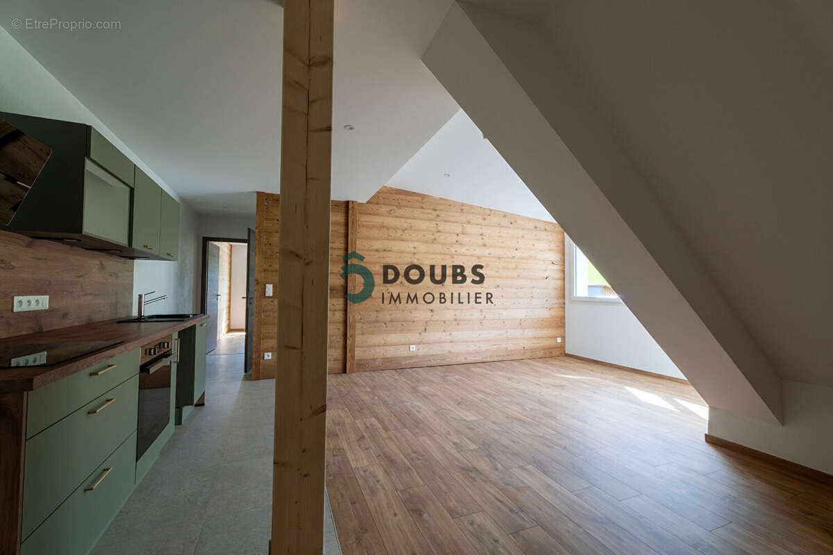 Appartement Fuans 57.88m2 - photo 3