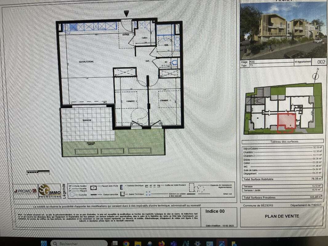 Appartement à BEZIERS