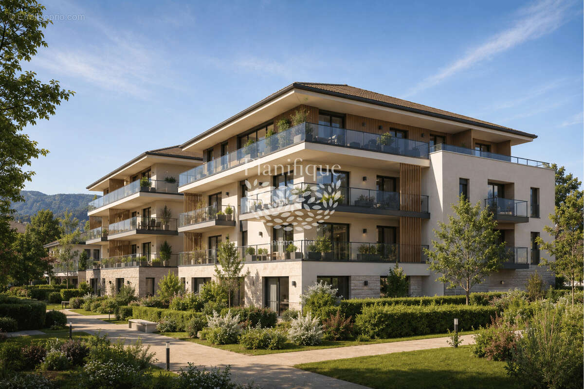 Appartement T3 avec balcon au 1er étage à Ornex - photo 8