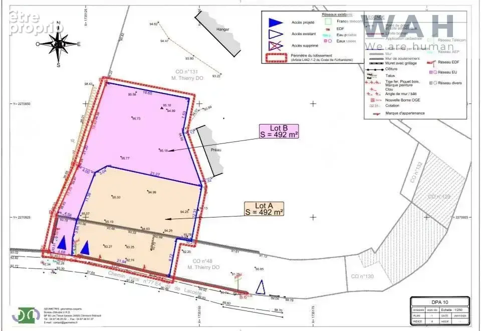 Vente terrain a batir 492m2 34800 clermont l'herault - photo 6