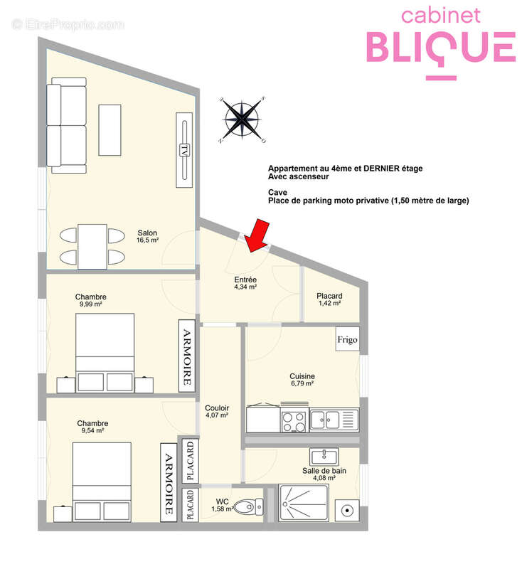 Appartement à NANCY