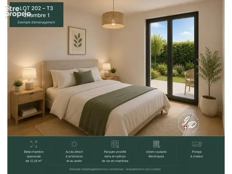 Entrelacs (albens) – t3 neuf avec jardin privatif de 96 m² et garage - photo 2