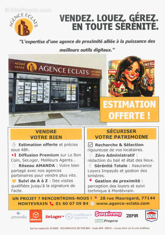 Appartement à MONTEVRAIN
