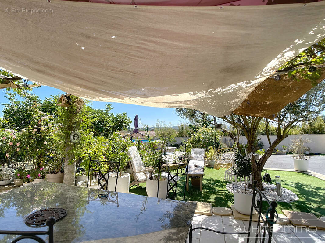 'sous l'olivier' - vente en exclusivite, chaponost, maison ancienne 171 m2, terrain 768 m2, piscine, dependanc - photo 7