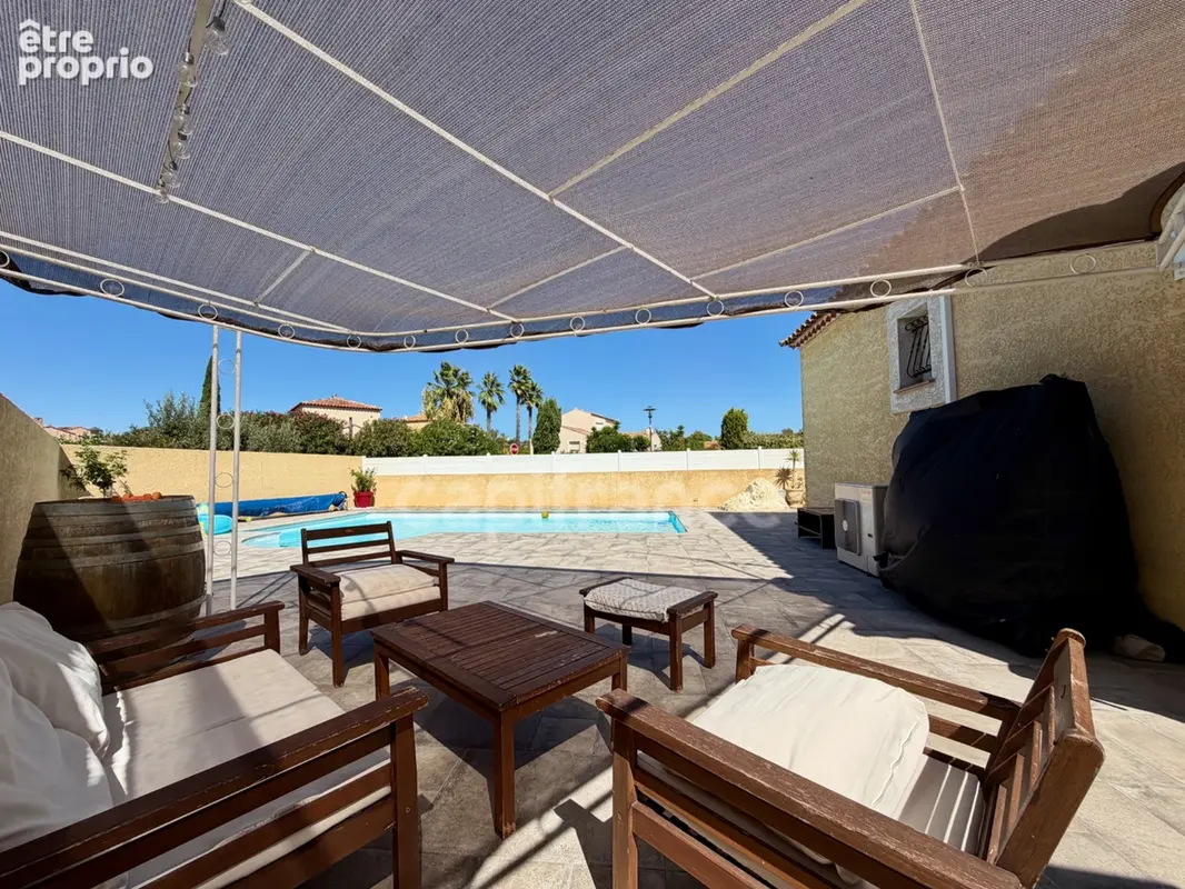 Loupian(34), à vendre maison plain-pied p5, surface totale 106 m2, 4 faces, terrain 618 m2, garage, piscine - photo 14
