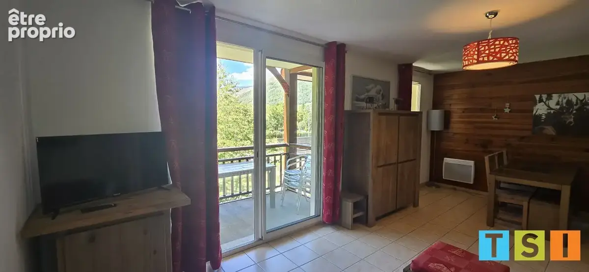 Appartement t2 cabine meublé avec parking et local ski  Saint-Mamet - photo 5