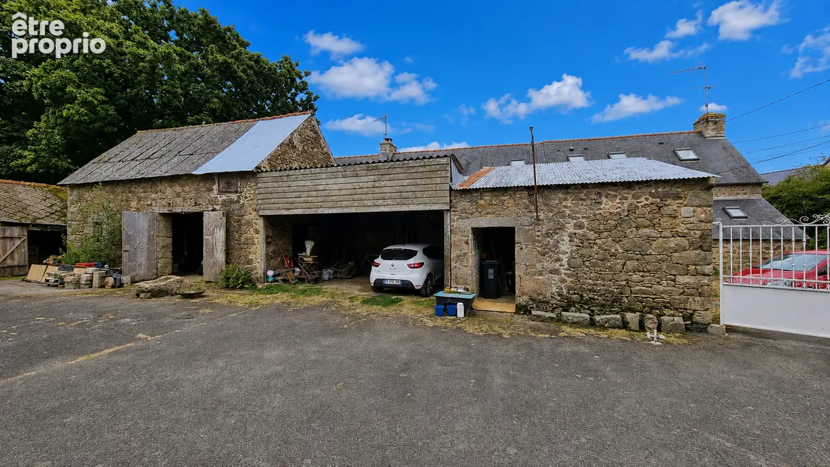 CÔTES-D'ARMOR, proche Saint-Brieuc, Charmante maison en pierre 3 chambres avec logement indépendant, dépendances et terrain - photo 9