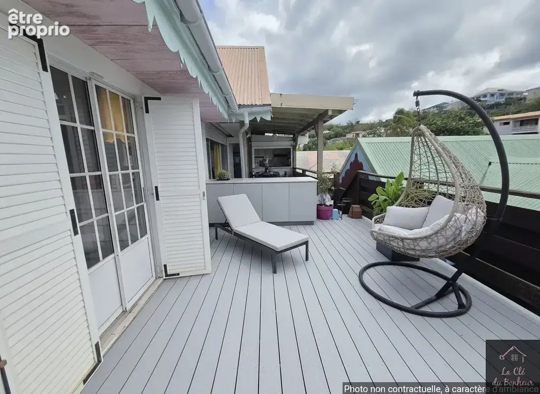 Le Carbet   Maison T3 bis avec vue mer, jardin privatif et piscine - photo 13