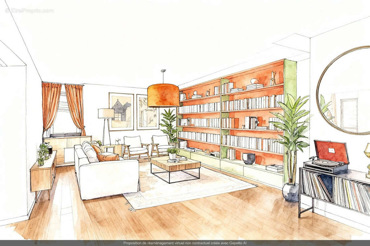 Appartement à LA TOUR-DE-SALVAGNY