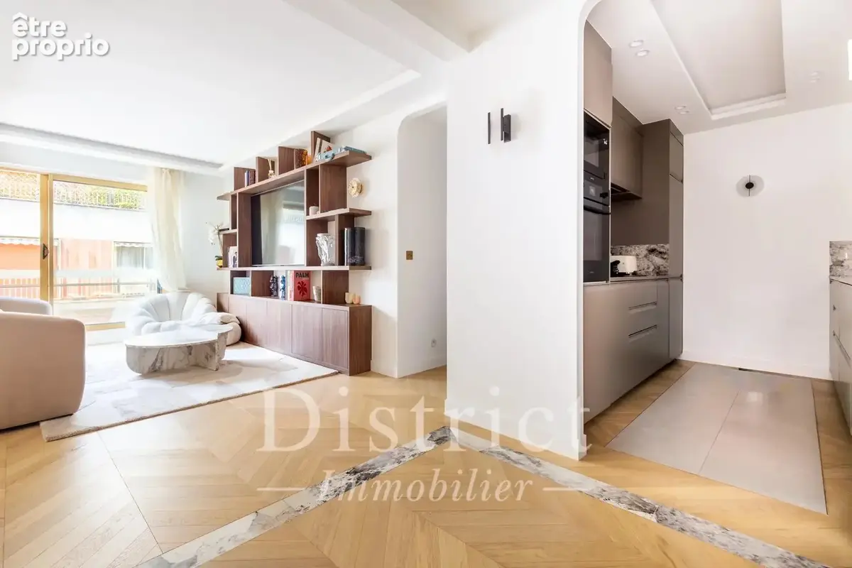 Exclusivité - Muette - 3 pièces de 70m². Étage élevé. Parking. - photo 2