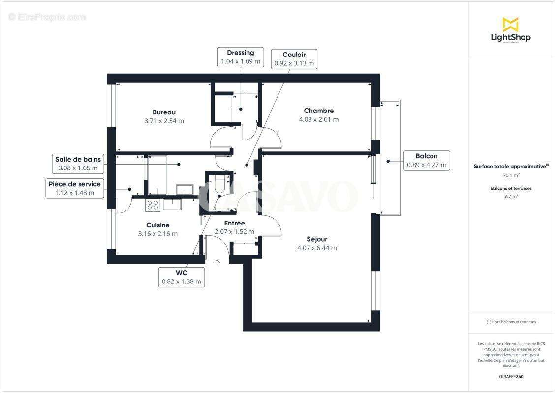 Appartement à EAUBONNE